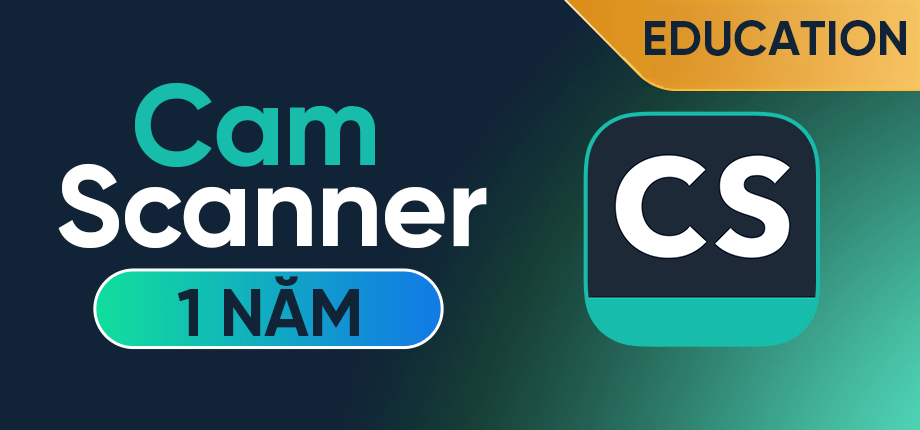 CamScanner Education 1 năm - Tài khoản
